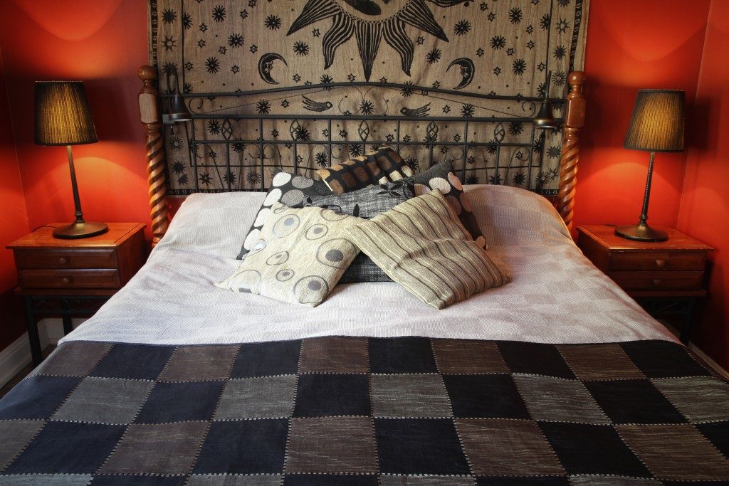 rustic bed sheets
